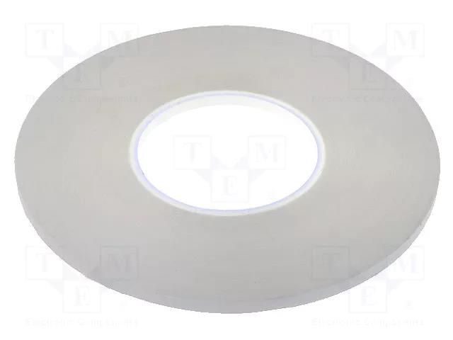 Tape: fixing; W: 6mm; L: 55m; Thk: 0.25mm; double-sided; acrylic AFTC AFTC-8502-6MM-55M