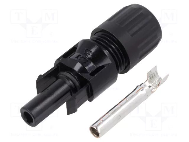 Connector: solar; plug; female; MC4; 39A; 1kV; IP2X,IP65,IP68; 5÷6mm STÄUBLI 32.0014P0001-UR