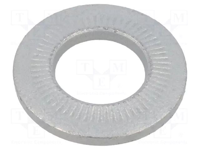 Washer; internally serrated; M16; D=32mm; h=4.1mm; spring steel BOSSARD B16/BN84530