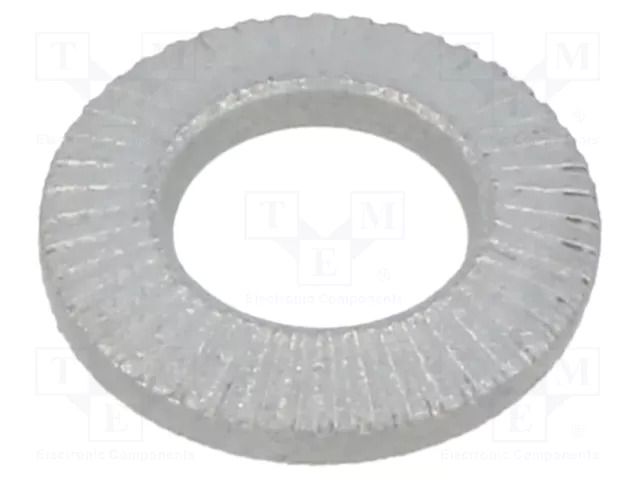Washer; internally serrated; M6; D=12mm; h=1.85mm; spring steel BOSSARD B6/BN80598