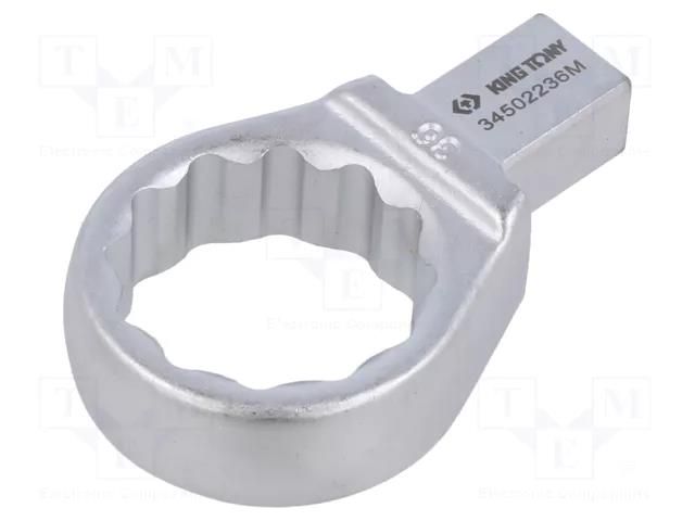 Wrench tip; torque,box; 36mm; Mounting: 14x18 KING TONY KT-34502236M