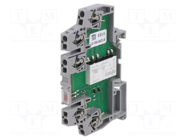 Relay: interface; SPDT; Ucoil: 12VDC; 5A; 5A/250VAC WAGO 859-303