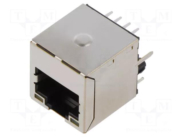 Connector: RJ45; socket; PIN: 8; 8p8c ADAM TECH MTJ88AX1FSNLH1M5C