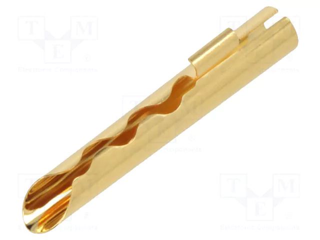 Connector: 4mm banana; plug; non-insulated STÄUBLI LS4