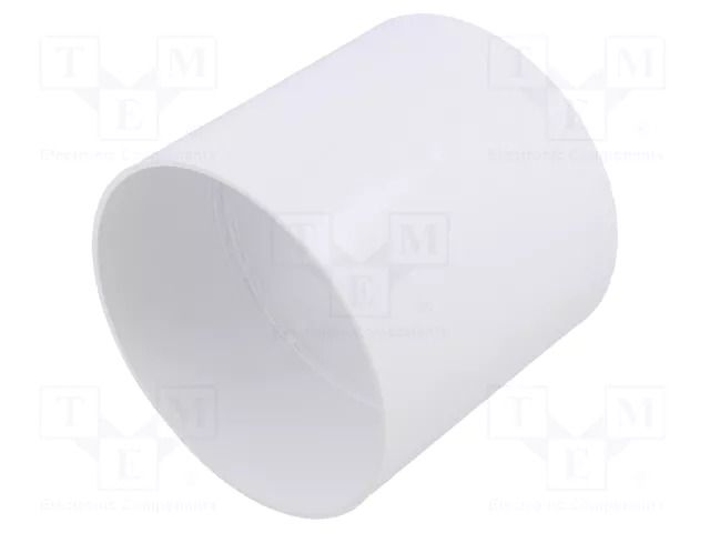 Round duct connector; ABS; white; Ø104mm; 20pcs. DOSPEL S.A. 007-0333