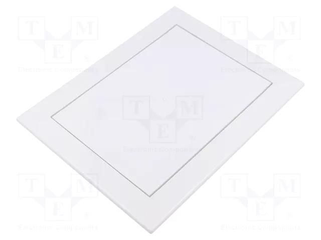 Accessories: access door; white; polypropylene; 150x200mm; DR DOSPEL S.A. 007-1242