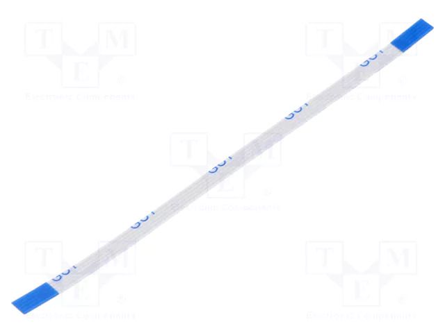 FFC tape; Cores: 4; Tape ph: 0.5mm; L: 76mm; 500mA; 60V; FFC5-TIN GCT 05-04-A-0076-A