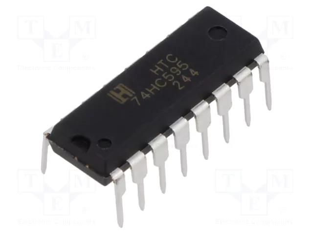 IC: digital; THT; DIP16; 2÷6VDC; HC; -55÷125°C; OUT: 3-state TAEJIN TECHNOLOGY / HTC Korea 74HC595N-TT