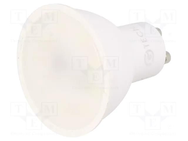 LED lamp; cool white; GU10; 230VAC; 410lm; 4.9W; 120°; 6400K GTV Poland GT-PC5010-64