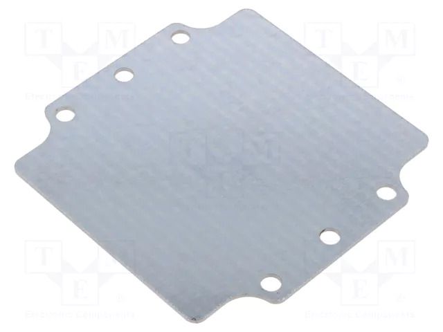 Mounting plate; galvanised steel; EUROMAS BOPLA MA119-120/P332
