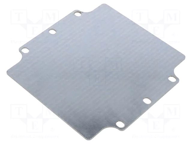 Mounting plate; galvanised steel; EUROMAS BOPLA MA125/P330