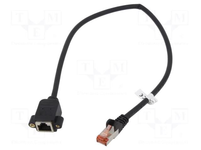 Extender Ethernet; RJ45 socket,RJ45 plug; S/FTP; 6; stranded; Cu Goobay GOOBAY-65636