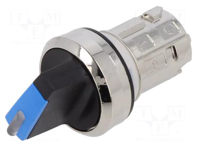 Switch: rotary; 22mm; Stabl.pos: 1; blue; depending on the holder SIEMENS 3SU1052-2BM50-0AA0