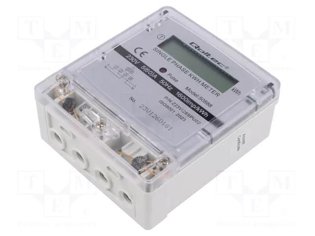 Controller; 230VAC 50/60Hz; for DIN rail mounting; 46x100x114mm QOLTEC QOLTEC-50888