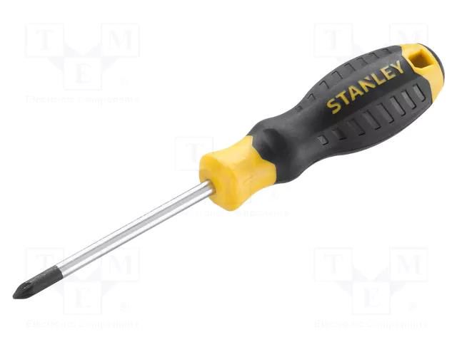 Screwdriver; Pozidriv®; PZ1; C/GRIP; 75mm STANLEY STL-STHT16162-0