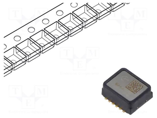 Sensor: accelerometer; Range: -6÷6g; 3÷3.6VDC; SMD,SMT; -40÷125°C Murata Power Solutions SCA3100-D07-1