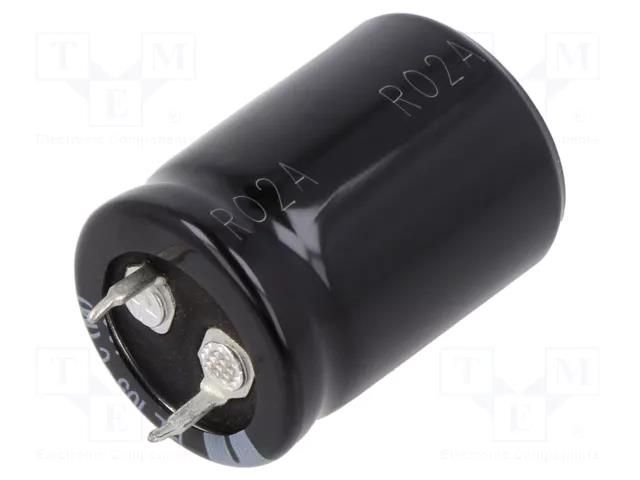 Capacitor: electrolytic; SNAP-IN; 100uF; 400VDC; Ø22x30mm; ±20% SAMWHA HL2G107M22030HA
