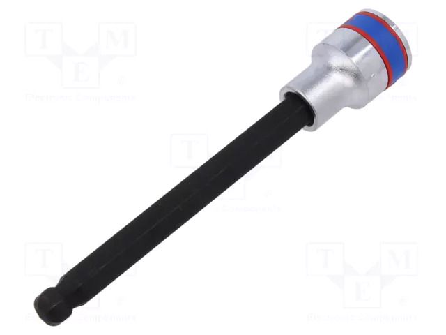 Socket; socket spanner; Bit: hex key,spherical; Size: HEX 10mm KING TONY KT-40D010