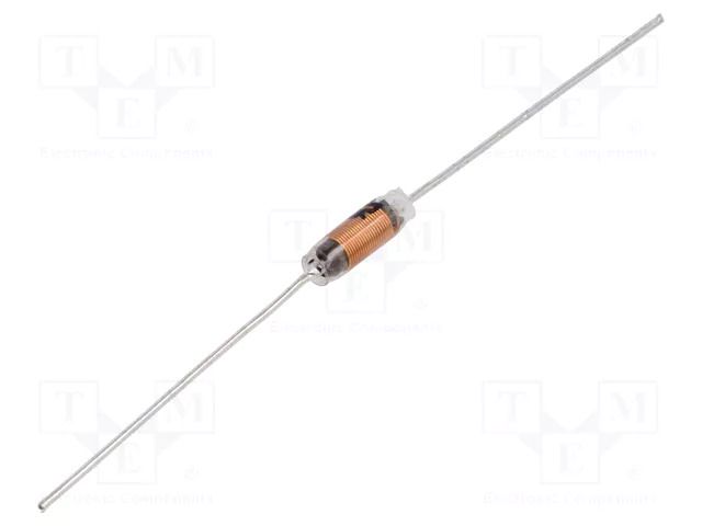 Inductor: wire; THT; 3uH; 2A; 93mΩ; ±20%; Ø5x12mm; Leads: axial FASTRON MISC-3R0M-01