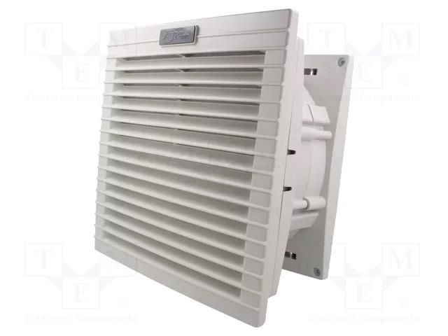 Fan: AC; axial; 230VAC; 340m3/h; 65dBA; ball; IP55; 250x250x136mm Alfa Electric ALFAATV4400V