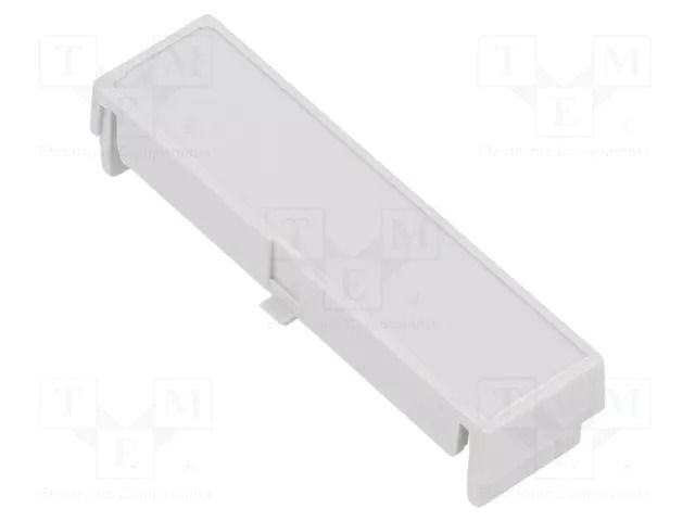 Terminals cover; light grey; 1597 HAMMOND HM-1597D3MTCP