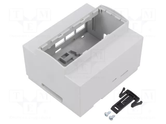 Enclosure: for computer; grey; for DIN rail mounting HAMMOND HM-1597KIT6MPI4