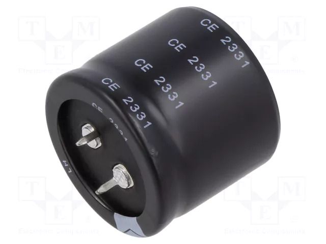 Capacitor: electrolytic; SNAP-IN; 330uF; 450VDC; Ø35x30mm; ±20% AISHI ELH2WM331R30KT