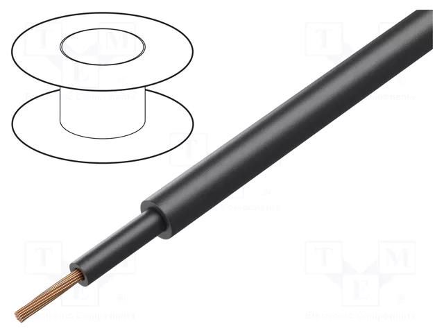 Wire: mains; ÖLFLEX® FD 90; 1x120mm2; PVC; black; stranded; Cu; none LAPP OL-FD90-0026623