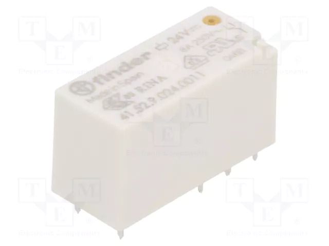 Relay: electromagnetic; DPDT; Ucoil: 24VDC; Icontacts max: 15A FINDER 41.52.9.024.0011
