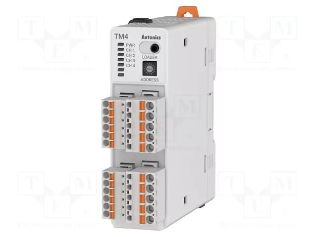 Module: four channel regulator; temperature; relay; OUT 2: relay AUTONICS TM4-N2RB