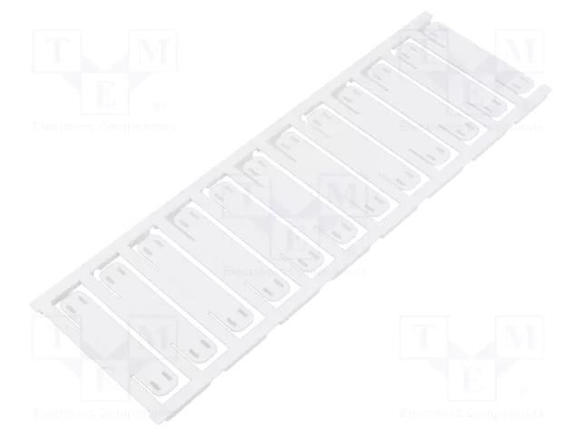 Label; 7÷40mm; polyamide 66; white; -40÷100°C; cable ties; UL94V-2 WEIDMÜLLER WM-1860120000