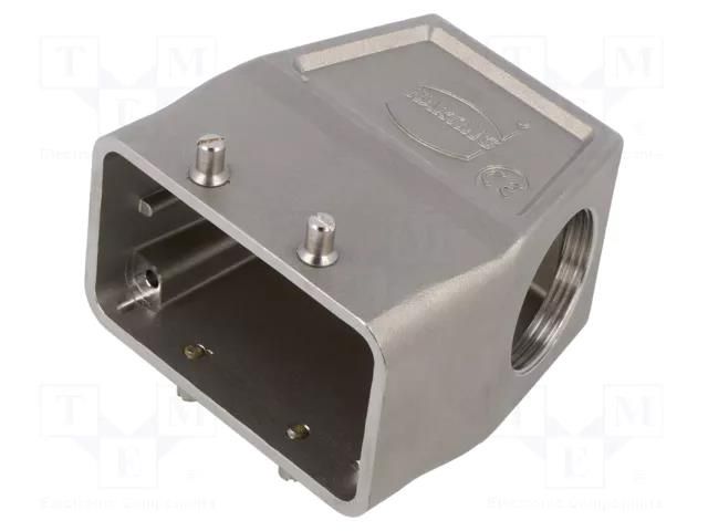 Enclosure: for HDC connectors; Han-INOX®; size 10B; for cable HARTING 19440100527