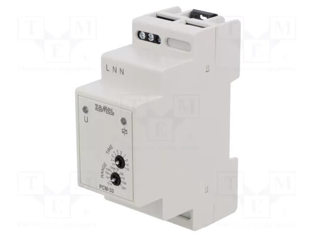 Timer; 0,1s÷10days; SPDT; 250VAC/16A; Usup: 230VAC; PCM; -20÷60°C ZAMEL PCM-33