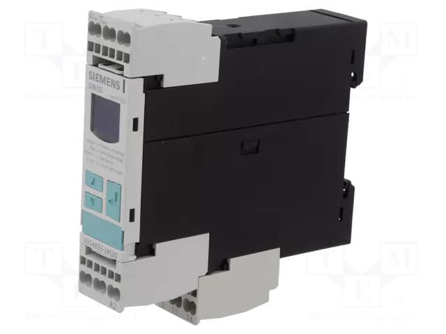 Voltage monitoring relay; undervoltage,overvoltage; 3UG; DPDT SIEMENS 3UG4633-2AL30