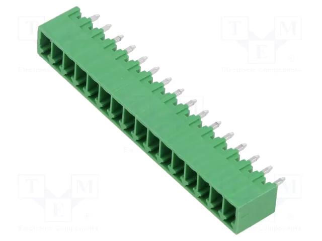 Pluggable terminal block; 3.5mm; ways: 16; straight; socket; male AMPHENOL ANYTEK OQ1612500000G