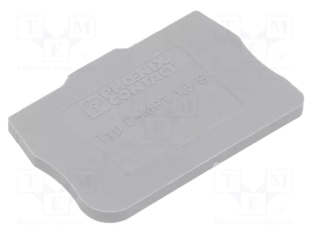 End plate; MPT; polyamide PHOENIX CONTACT D-MPT1.5/S