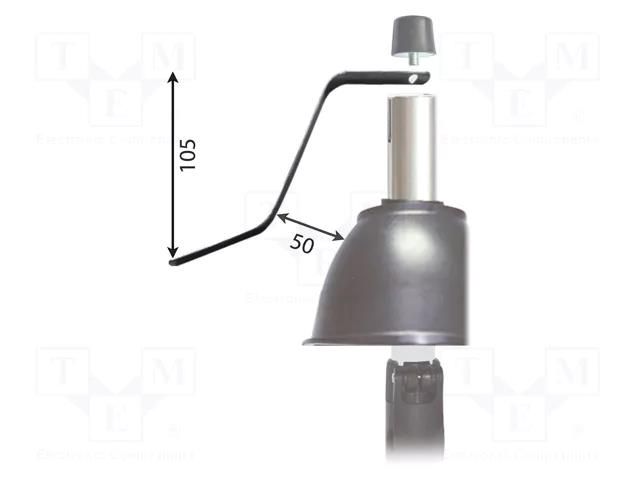 Measuring tip; for testing overhead lines,for testing busbars TIETZSCH TIZ-ELEK-TTL