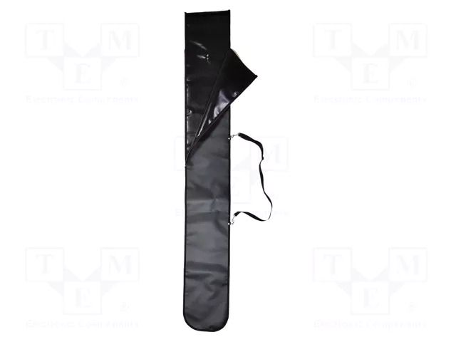 Cover; 2250x300mm; black; leather TIETZSCH TIZ-TT-KLT-XL