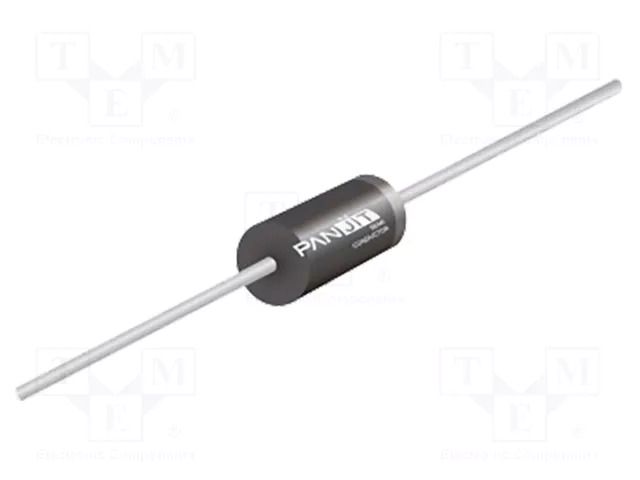 Diode: Schottky rectifying; THT; 45V; 10A; DO201AD; Ufmax: 0.47V PanJit Semiconductor SBM1045VSS-B0