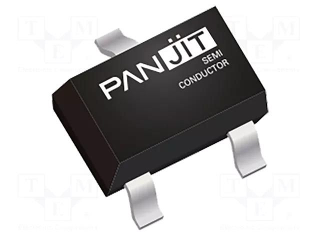 Transistor: NPN; bipolar; 45V; 0.5A; 0.3W; SOT323 PanJit Semiconductor BC817-25W-AU-R1