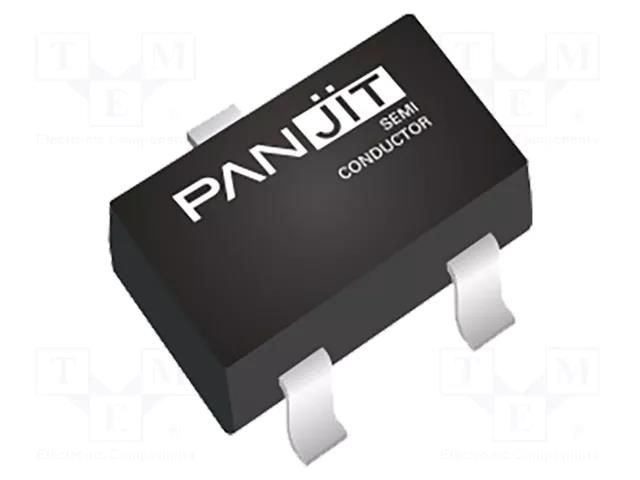 Transistor: NPN; bipolar; 45V; 0.5A; 0.33W; SOT23 PanJit Semiconductor BC817-40-R1