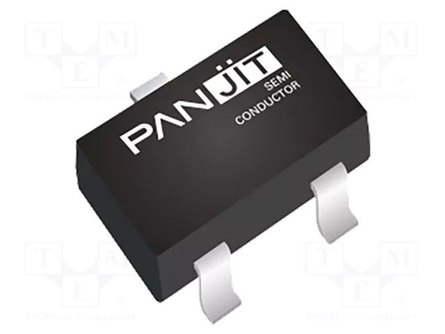 Diode: switching; SMD; 100V; 0.2A; 3us; SOT23; Ufmax: 1.25V; Ifsm: 4A PanJit Semiconductor BAV199-R1