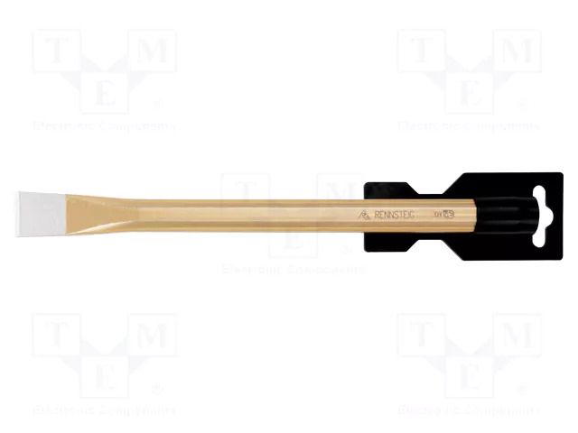Mason's chisel; Tipwidth: 26mm; L: 350mm; Plating: varnish RENNSTEIG REN.3503501SB