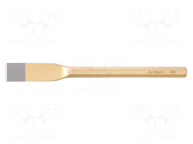 Cold chise; Tipwidth: 30mm; L: 300mm; Plating: varnish RENNSTEIG REN.3823001