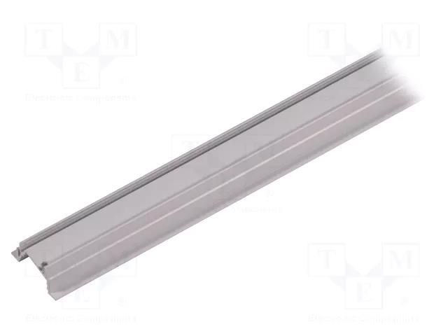 Profiles for LED modules; white; 1m; DIAGONAL14; aluminium TOPMET TOP-DIAG14/WH-1M