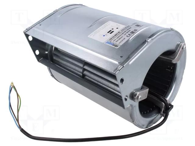 Fan: AC; blower; 215x180x170.5mm; 710m3/h; ball; 1500rpm; IP44 EBM-PAPST D2E133-AM47-65