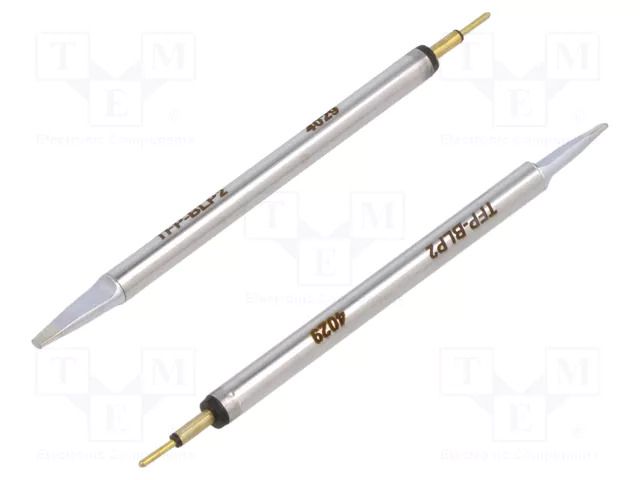 Tip; cutting; 2mm; 421°C; for hot tweezers; 2pcs; SmartHeat® METCAL TFP-BLP2