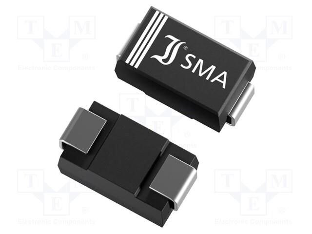 Diode: TVS; 400W; 71.1÷78.9V; 3.9A; unidirectional; ±5%; SMA; P4SMAJ DIOTEC SEMICONDUCTOR P4SMAJ64A-AQ-DIO