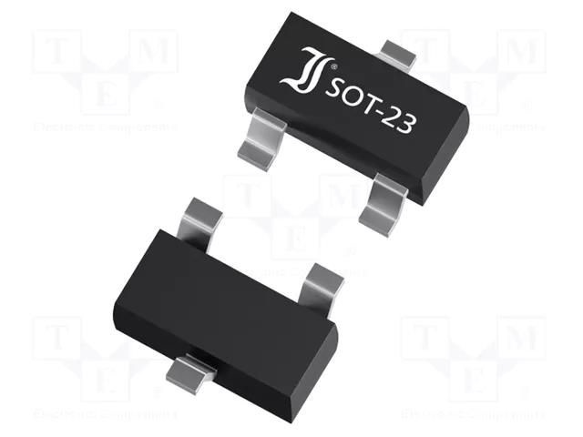 Diode: Zener; 0.3W; 15V; 19mA; SMD; reel,tape; SOT23; 2BZX84C DIOTEC SEMICONDUCTOR 2BZX84C15-DIO