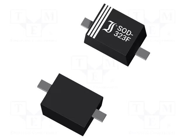 Diode: Zener; 0.3W; 6.8V; 42mA; SMD; reel,tape; SOD323F; MM3Z DIOTEC SEMICONDUCTOR MM3Z6V8-DIO